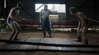 Nicholas Burton, Boric Brkic and Manuel Caputo in Jackrabbit (2018) - Still