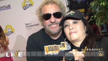Sammy Hagar and Maria Ngo in The Strip Live (2008)