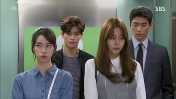 Kim You-Jin, Ji-Yeon Lim, Sung Jun, and Park Hyung-sik in High Society (2015)