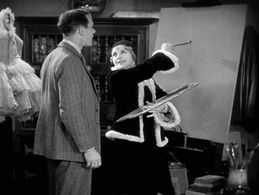 Anny Ondra and Cyril Ritchard in Blackmail (1929)