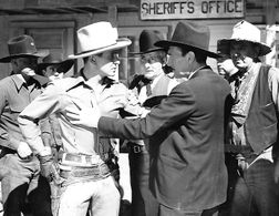 Buzz Barton, Steve Clark, Karl Hackett, Horace Murphy, Bob Steele, and Jack Hendricks in Paroled - To Die (1938)