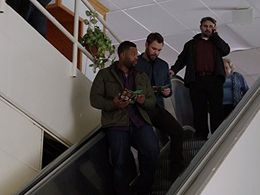 Patrick John Flueger and LaRoyce Hawkins in Chicago P.D. (2014)