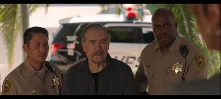 Brian Cox and Maynard Bagang in Prisoner's Daughter (2022)