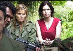 Mariel Hemingway and Jill Bennett in In Her Line of Fire (2006)