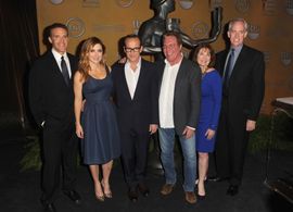 Sasha Alexander, Daryl Anderson, Clark Gregg, Kathy Connell, Jeff Margolis, and Woody Schultz