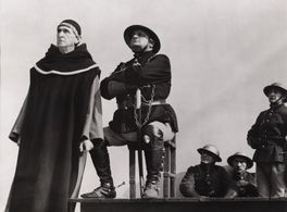 Camille Bardou and Maurice Schutz in The Passion of Joan of Arc (1928)