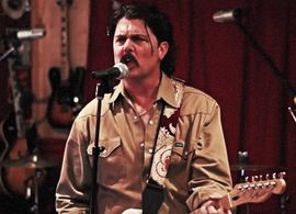 Johnny recording with the Sawdust Brothers