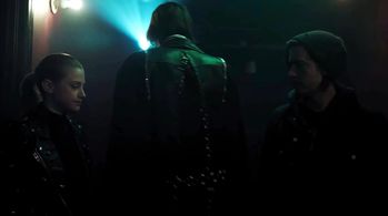 Cole Sprouse, Lili Reinhart, and Brody Romhanyi