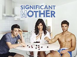 Krista Allen, Josh Zuckerman, and Nathaniel Buzolic in Significant Mother (2015)