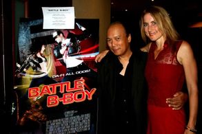 W/ Melissa Tracy at the screening of BATTLE B- BOY at VEGAS CINEFEST.