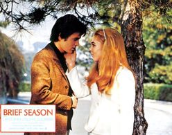 Pia Degermark and Christopher Jones in A Brief Season (1969)