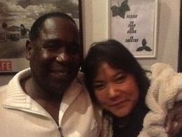 Attending the Reception following Earnest Harding, Jr.'s performance at Whitefire Theater in association with CRC Entert