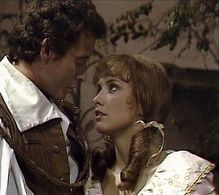 Veronika Freimanová and Ivan Vyskocil in O Rozárce a zakletém králi (1985)