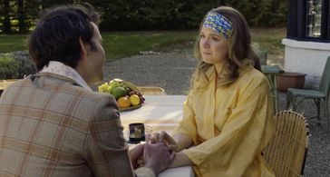 Nicholas Shaw and Lucy Aarden in Endeavour: Scherzo (2021)