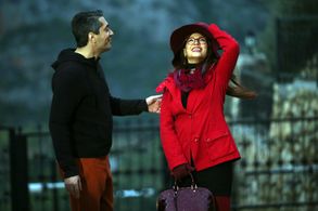 Baharak Salehniya and Mani Kasraiyan in Somewhere in Shadows (2016)