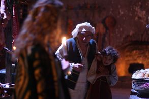 Sandu Mihai Gruia, Svetlana Khodchenkova, and Lucas Bond in Blood Countess (2015)