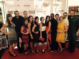 Cast & crew of Birdie's Song at 168 Film Festival (shorts) in L.A.