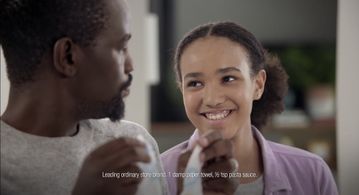 bounty paper towels - advert