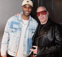 Andrew Dice Clay and Jordan Johnson-Hinds