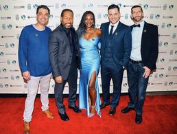 On the red carpet for opening night of the 2020 Miami Film Festival.