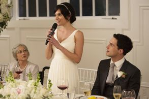 Katherine LaNasa, Inbar Lavi, and Rob Heaps in Imposters (2017)