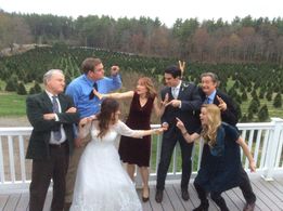 Fun on the set of The Spruces and The Pines