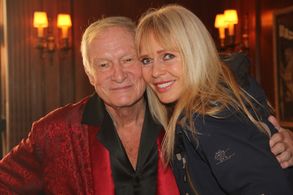 Hugh Hefner and Lillian Müller