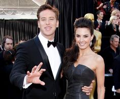 Elizabeth Chambers and Armie Hammer