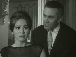 Faten Hamamah and Mahmoud Moursy in Last Night (1963)