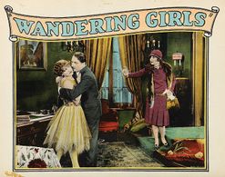 Eugenie Besserer, Armand Kaliz, and Dorothy Revier in Wandering Girls (1927)