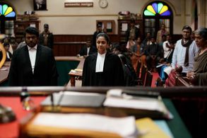 Bhagyaraj, Jyotika, and Parthiban Radhakrishnan in Ponmagal Vandhal (2020)