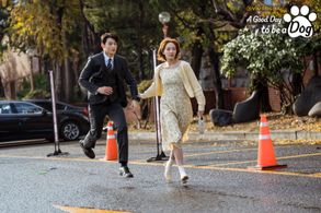 Cha Eun-Woo and Park Gyuyoung in A Good Day to be a Dog (2023)