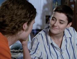 Karl Geary and Louise Lombard in Gold in the Streets (1997)