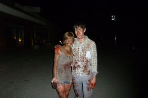 John and Katie. On Location. Lost Lake.