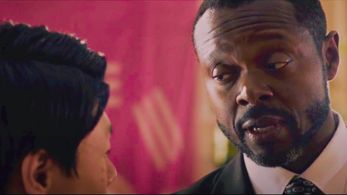 Still image of Robin F. Baker and Joomin Hwang in A New Age: Clash Of Civilizations directed by Kiyun Sung