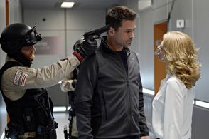 Billy Campbell, Jeri Ryan, and Christian Jadah in Helix (2014)