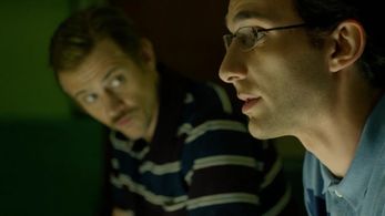 Boyd Holbrook and Konstantin Melikhov in Narcos (2015)