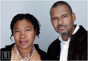 Night Catches Us director Tanya Hamilton & actor/producer Ron Simons Sundance 2010