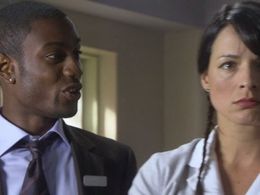Michael Obiora and Danira Govic in Hotel Babylon (2006)