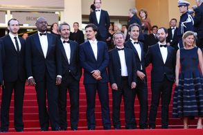 Forest Whitaker, Alexandre Desplat, Orlando Bloom, Julien Rappeneau, Jérôme Salle, Caryl Ferey, and Conrad Kemp at an ev