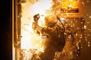 Spiro Malandrakis and Brandon P Bell in Ascension (2014)