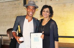 Ian Charleson Award 2015 Elliot Barnes-Worrell & Meera Syal