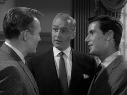 Ralph Clanton, John Irving, and Biff McGuire in Alfred Hitchcock Presents (1955)