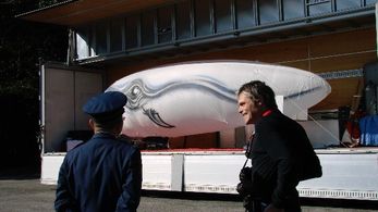 With Police Chief Yamamoto, Tiaji Japan