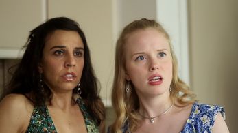 Tina Mancini and Madelline Harvey in Death of Mr. Morrison (2015)