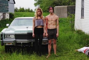 Lindsay Smith and Ryan Christopher Kotack in In the House of Flies (2012)