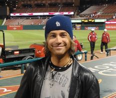 actor/producer Bryan David at the World Series
