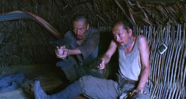 Kanji Tsuda and Tetsuya Chiba in Onoda: 10,000 Nights in the Jungle (2021)