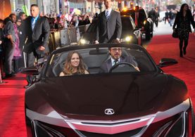 Robert Downey Jr. and Susan Downey at an event for The Avengers (2012)