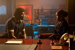 Amin Joseph and Angela Lewis in Snowfall: Lying in a Hammock (2022)